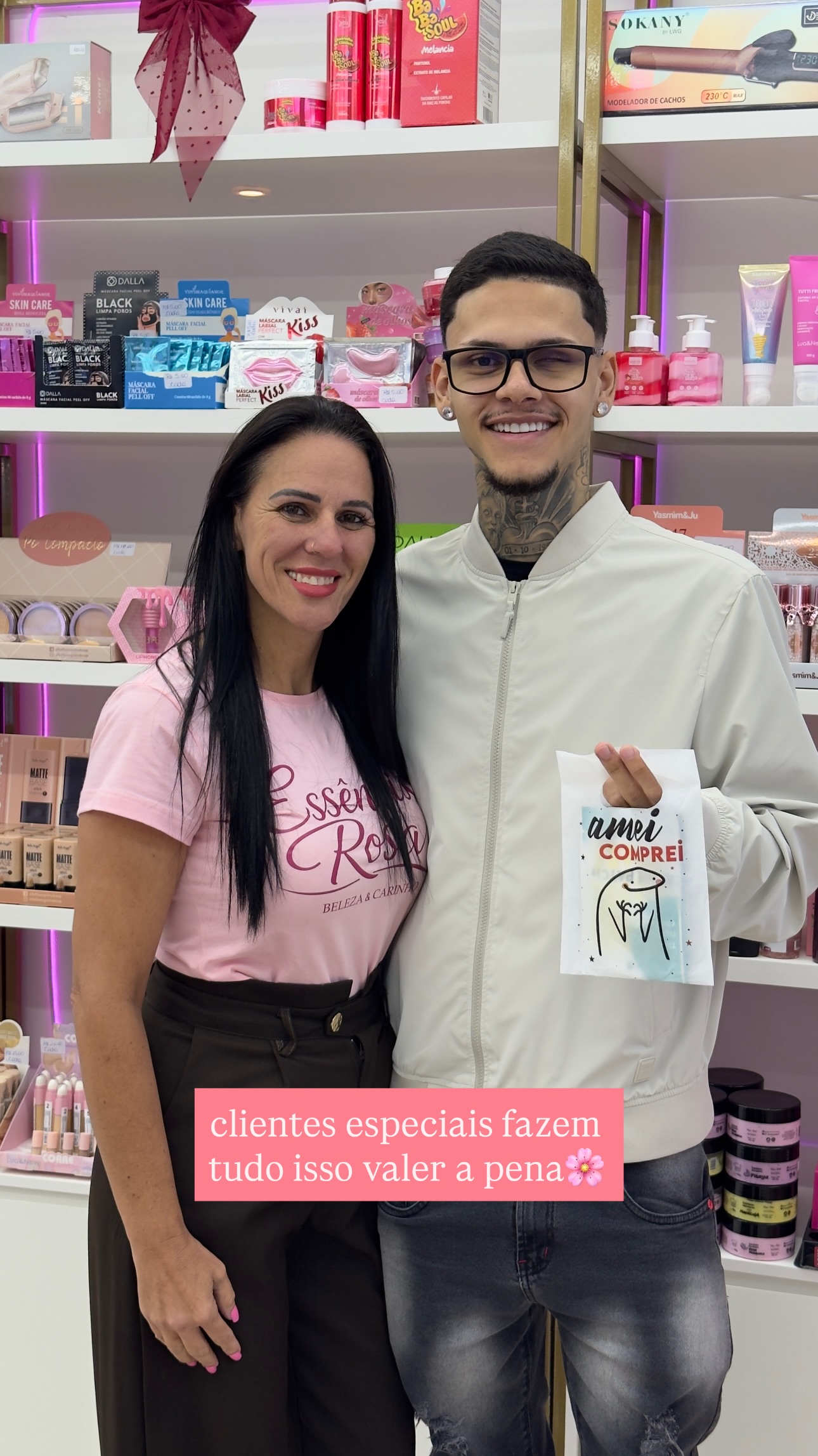 Cliente Essência Rosa Maria